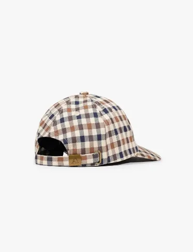 Picture of Aquascutum Active Club Check Baseball Cap 