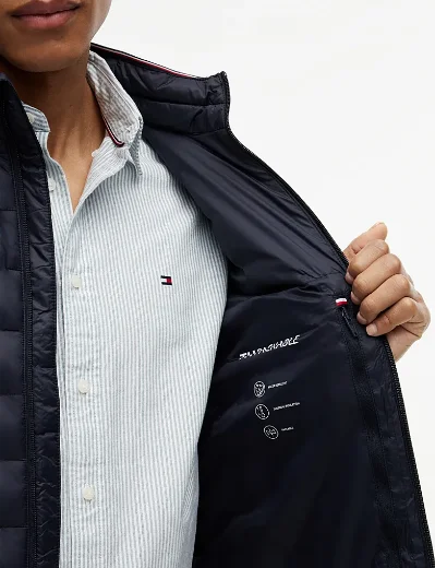 Tommy Hilfiger Packable Quilted Gilet | Navy