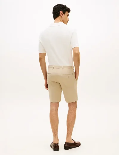 Tommy Hilfiger Denton Belted Chino Short | Sandalwood