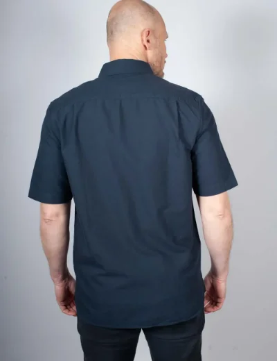 Picture of Fred Perry Short Sleeve Oxford Shirt | Dark Airforce