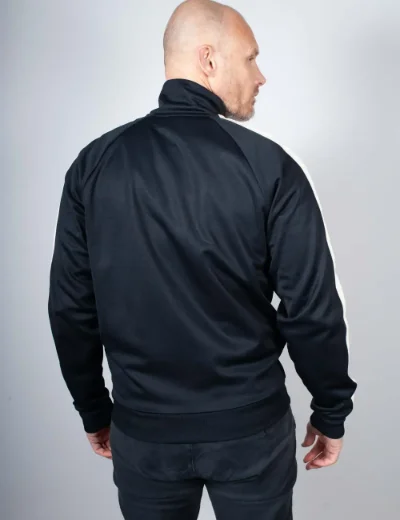 Picture of Fred Perry Cable Taped Track Jacket | Navy