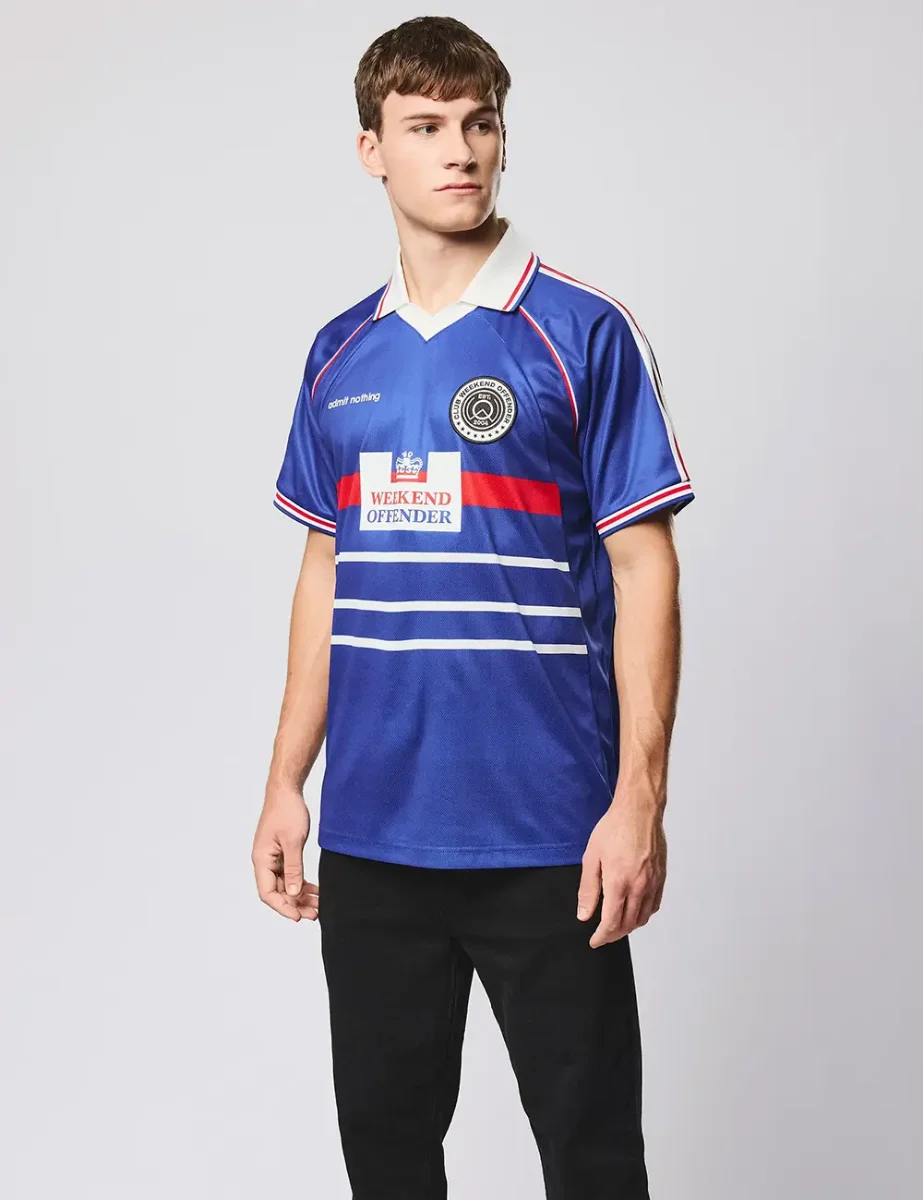 Weekend Offender France Football Shirt | Blue
