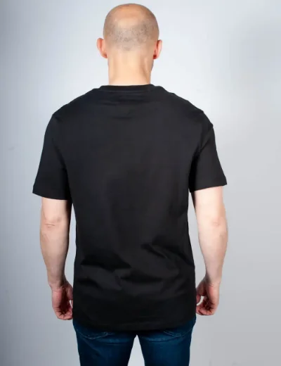 Tommy Hilfiger Script Logo T-Shirt | Black