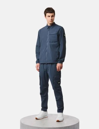 Weekend Offender Southbank Technical Overshirt | Lagoon