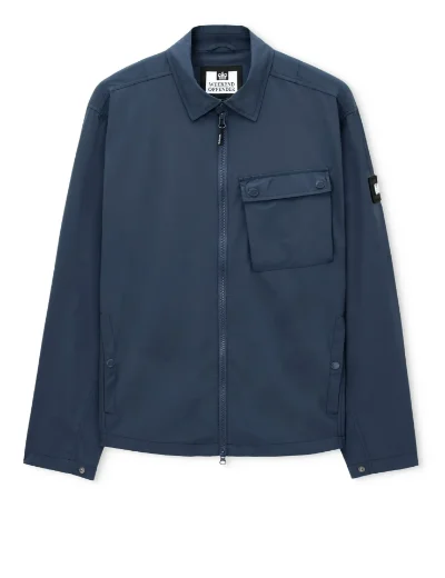 Weekend Offender Southbank Technical Overshirt | Lagoon