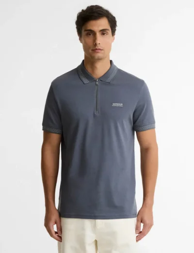 Barbour International Owts Polo Shirt | Charcoal