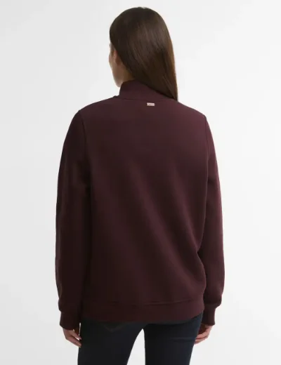 Barbour Womens Cynthia Half Zip | Fig