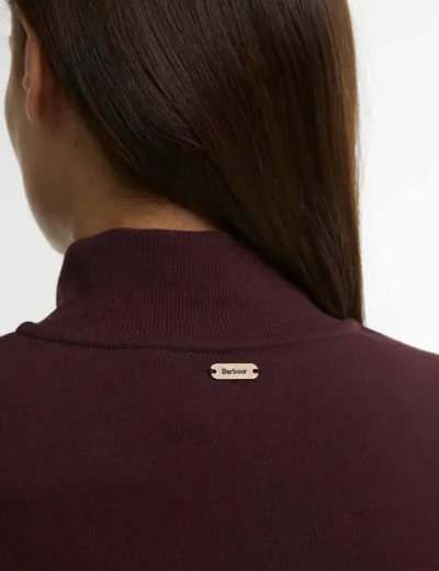 Barbour Womens Cynthia Half Zip | Fig
