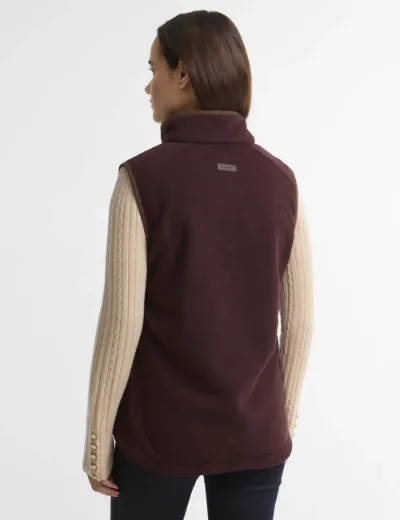 Barbour Womens Country Colton Fleece Gilet | Fig