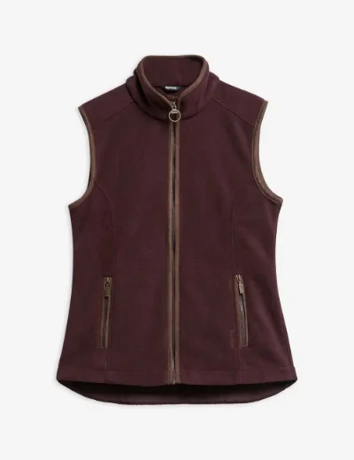 Barbour Womens Country Colton Fleece Gilet | Fig