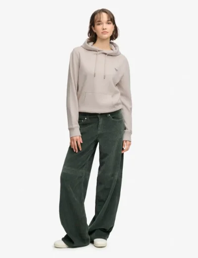 Picture of Superdry Signature Embroided Hoodie | Wind Chime Grey