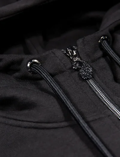 LUKE Callow Quarter Zip Hoodie | Black