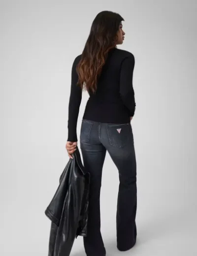 Guess Ellie Turtle Neck Sweater / Black