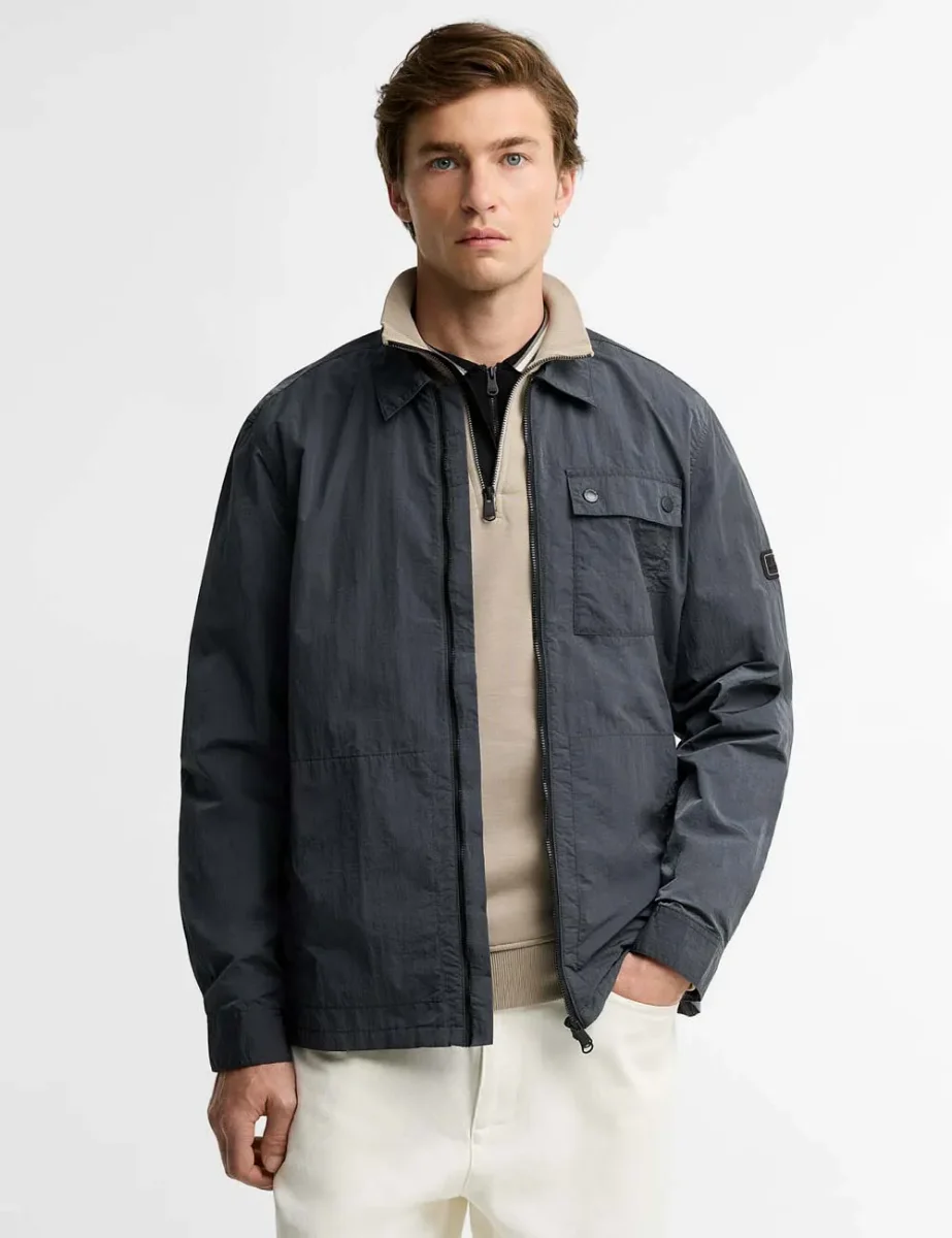 Barbour International Inline Overshirt | Asphalt