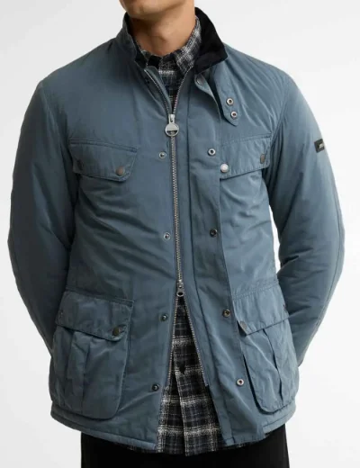Barbour International 90th Anniversary Duke Casual Jacket | Dark Slate