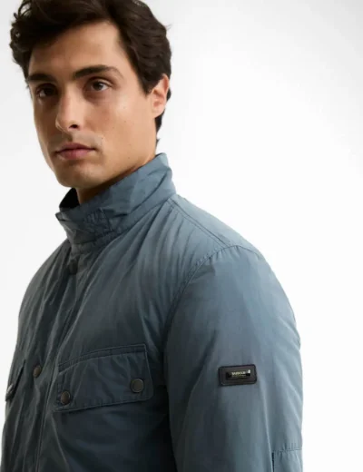 Barbour International 90th Anniversary Duke Casual Jacket | Dark Slate