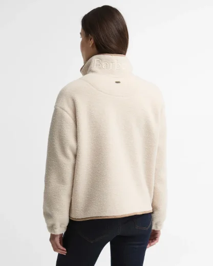 Barbour Womens Homeswood Fleece | Cream