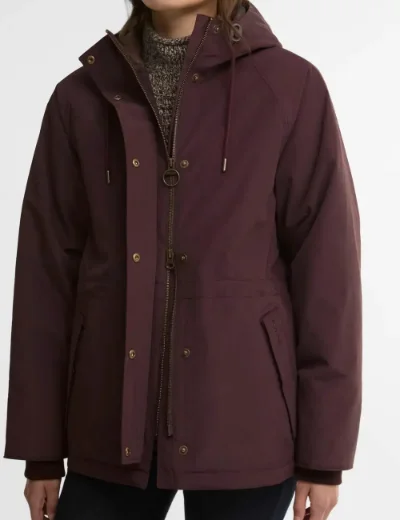 Barbour Womens Hester Waterproof Jacket | Fig/Muted