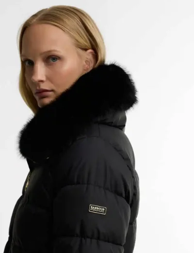 Barbour International Cyrus Puffer Jacket | Black