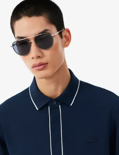 Lacoste Long Sleeve Polo | Blue Marine
