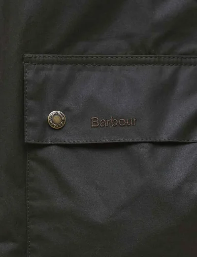 Barbour Short Bedale Wax Jacket | Olive