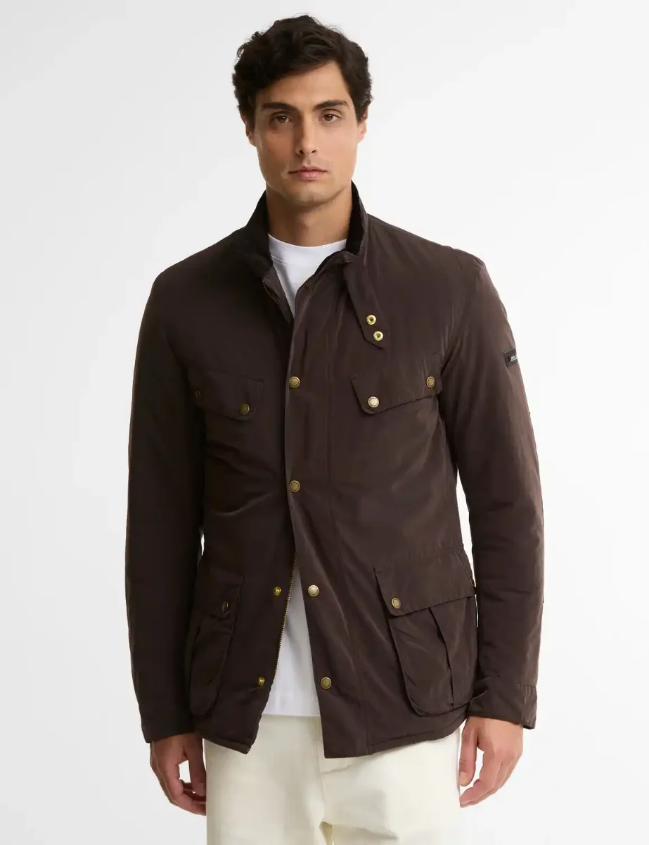 Barbour International 90th Anniversary Duke Casual Jacket | Black Oak