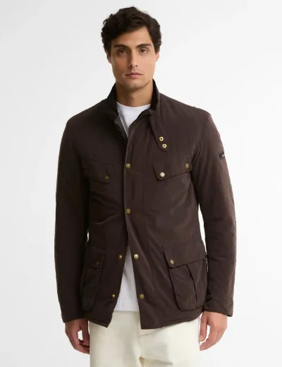 Barbour International 90th Anniversary Duke Casual Jacket | Black Oak