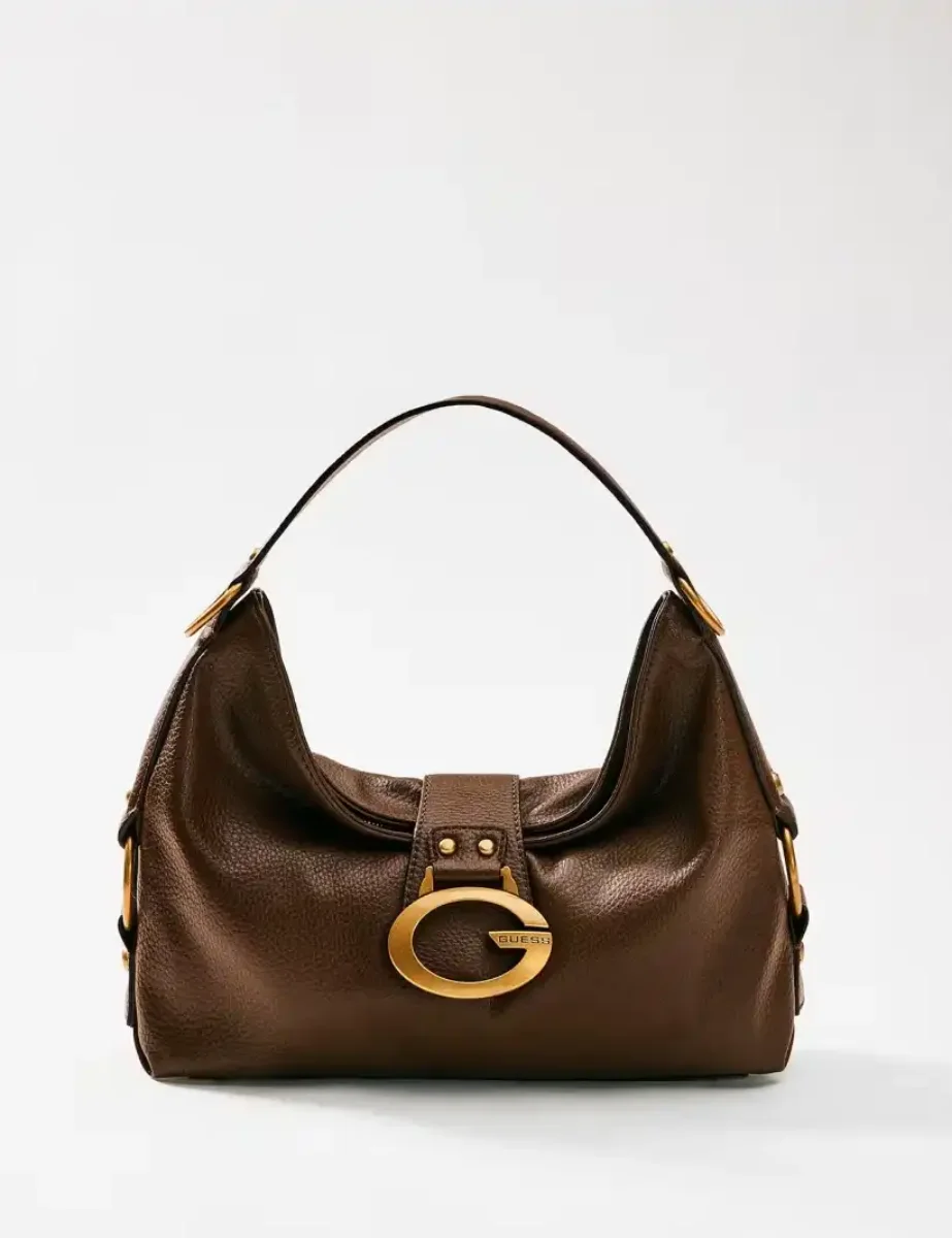 Guess Women's Camden Shoulder Bag | Brown