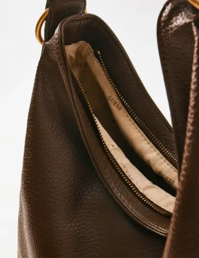Guess Women's Camden Shoulder Bag | Brown