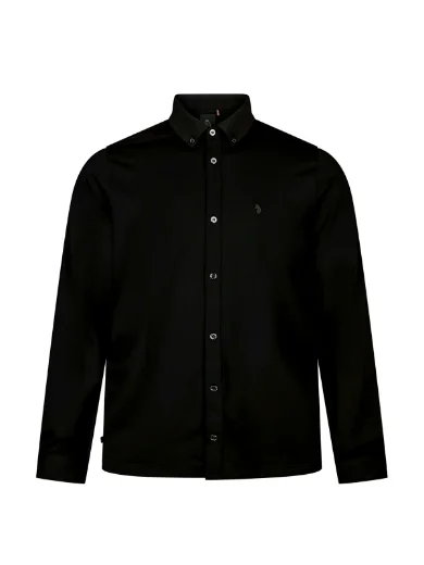 LUKE 1977 Long Sleeve Neville Shirt | Black