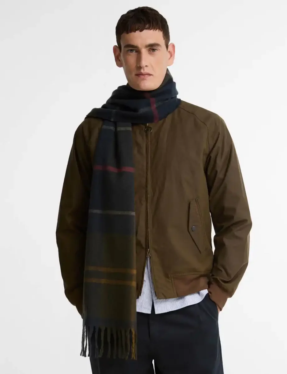 Barbour Yorklane Scarf | Shadow Classic Tartan