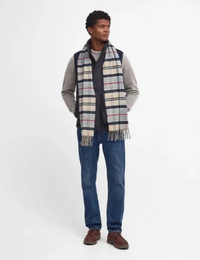 Barbour Yaxley Scarf | Dress Tartan