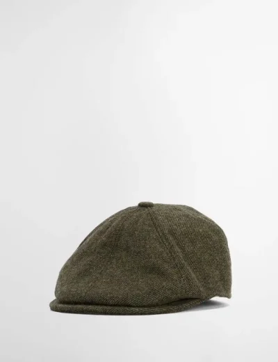 Barbour Claymore Bakerboy hat | Olive