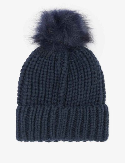 Barbour Womens Saltburn Beanie | Navy