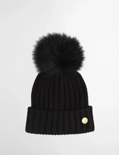Picture of Barbour Intl Womens Conway Beanie | Black