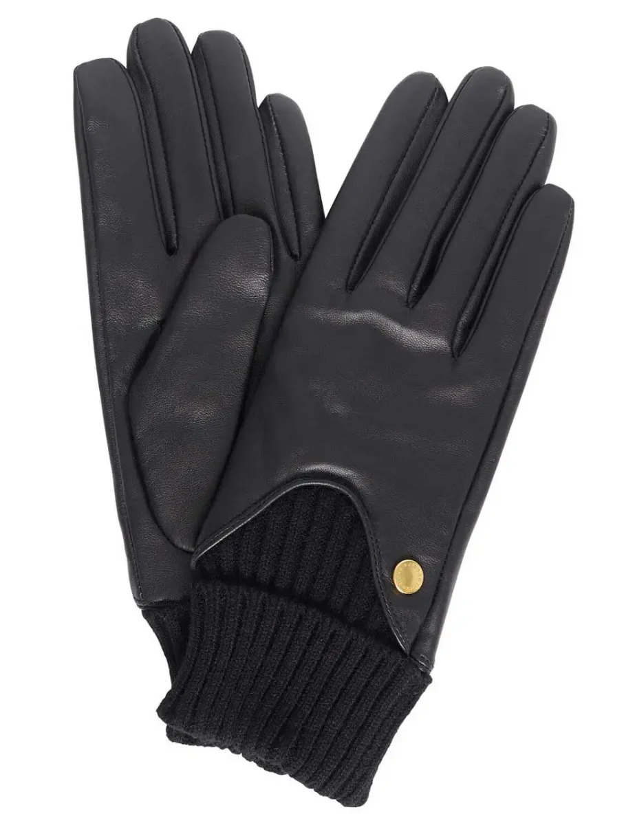 Picture of Barbour Women's Deanna Leather Glove | Black