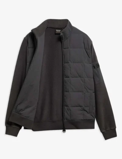 Barbour International Burnhope Quilted Sweatshirt | Ashphalt