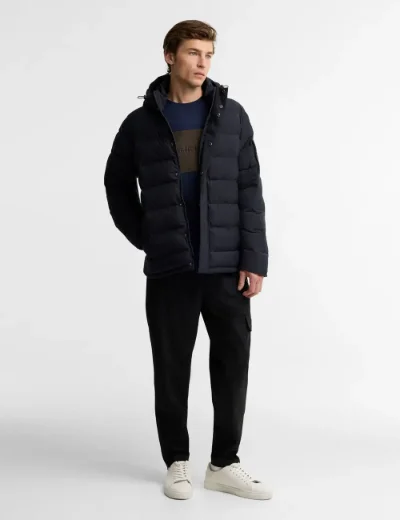 Barbour International Daleson Puffer Jacket | Navy