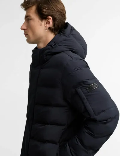 Barbour International Daleson Puffer Jacket | Navy