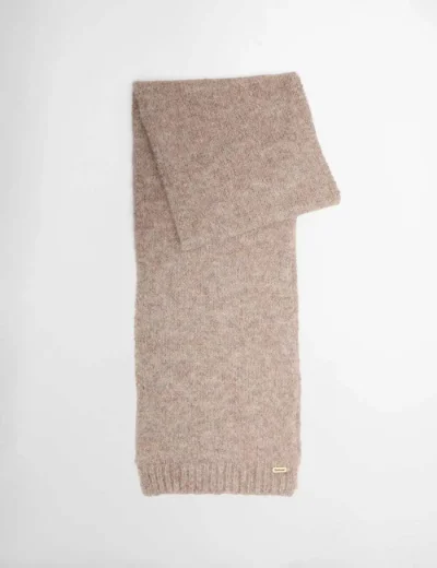 Barbour Womens Emmy Beanie & Scarf Gift Set | Taupe Mist