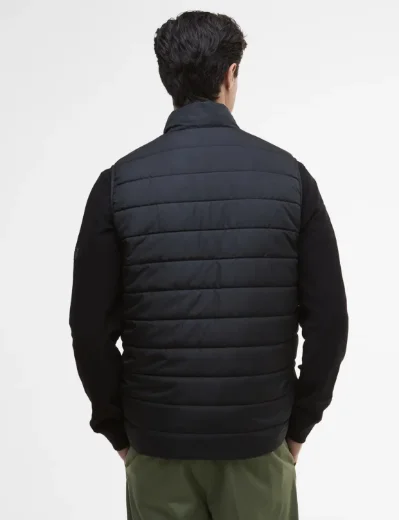 Barbour International Mens Aldon Gilet | Black