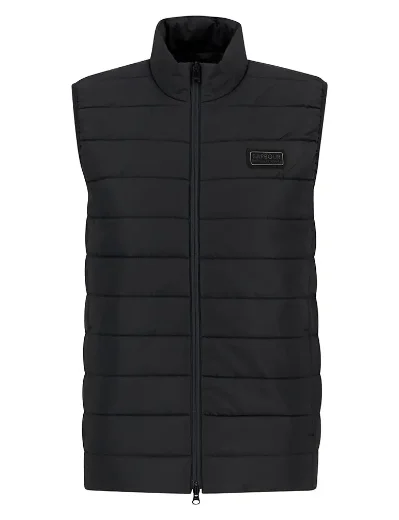 Barbour International Mens Aldon Gilet | Black