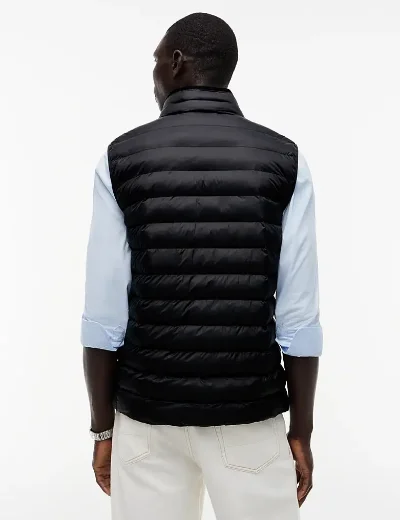 Tommy Hilfiger Men's Packable Quilted Gilet | Black